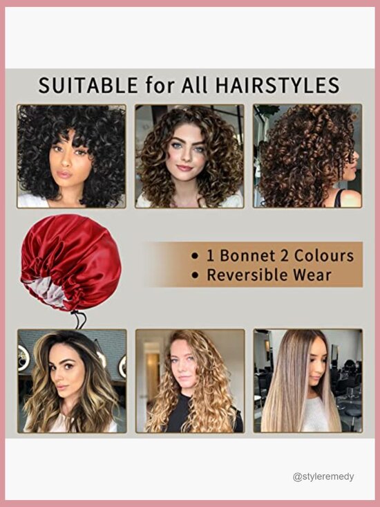 22 Momme 100% Mulberry Silk Bonnet Hair Wrap for Sleeping, Adjustable Silk main image 5